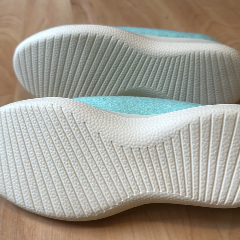All birds sneakers. Wool runner. Never been used. Light teal-ish in color. - Picture 5 of 6